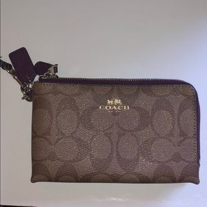 Coach wristlet